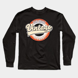 Dortmund vintage style logo Long Sleeve T-Shirt